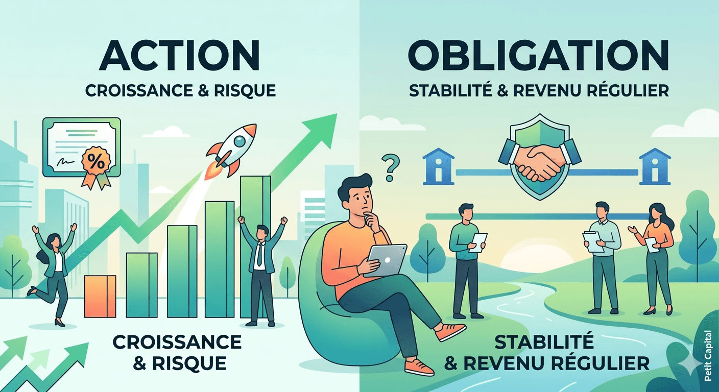 Action ou obligation : Le guide simple pour votre épargne