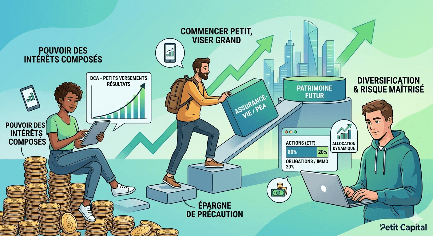 Épargner et investir avant 30 ans : Le guide complet pour bâtir votre patrimoine