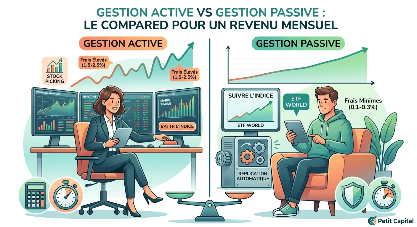 Gestion active vs gestion passive : le duel pour votre épargne