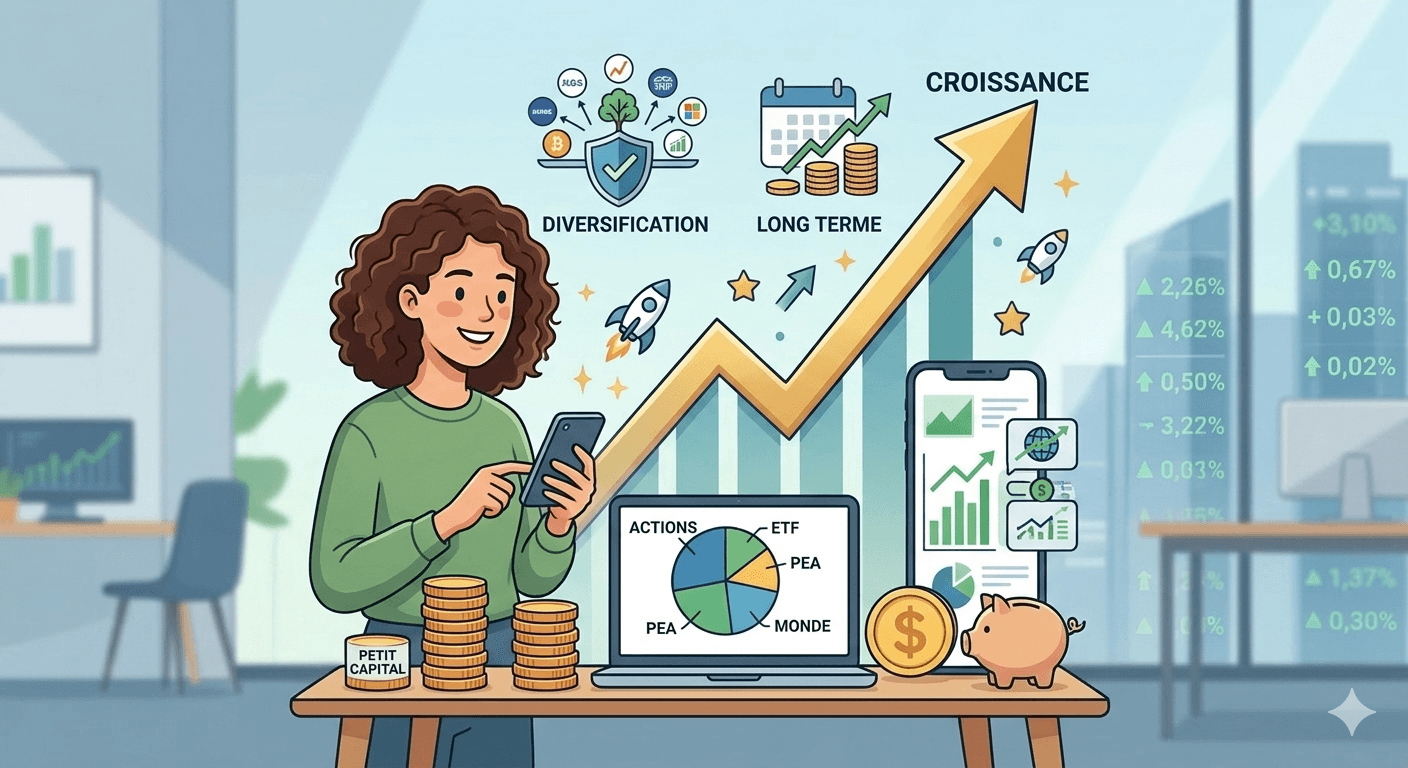 Investir en Bourse Débutant : Le Guide Pratique pour Faire Fructifier un Petit Budget en 2025