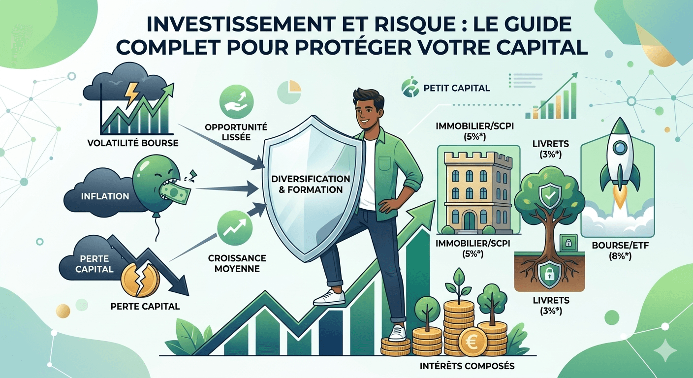 Investissement et risque : le guide complet pour protéger votre capital